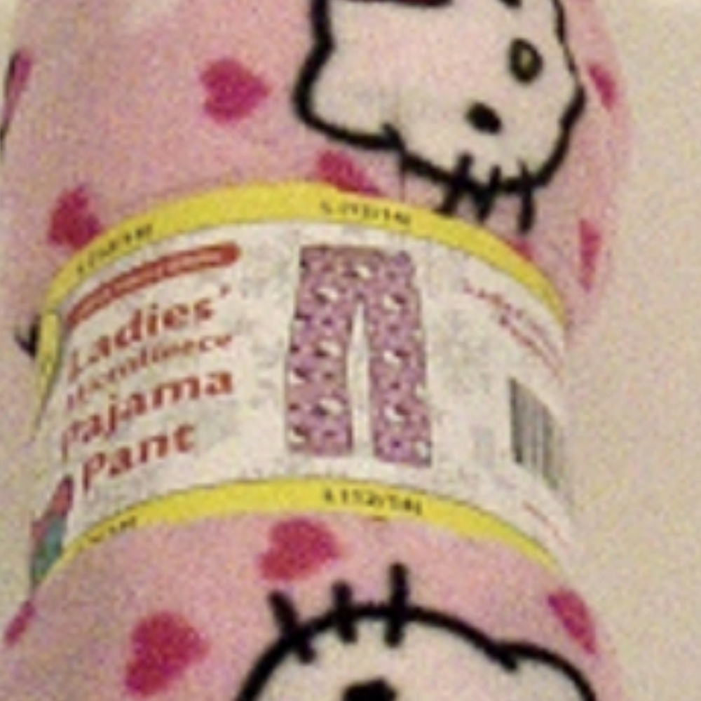 Hello Kitty Ladies Microfleece Pajama Pants
